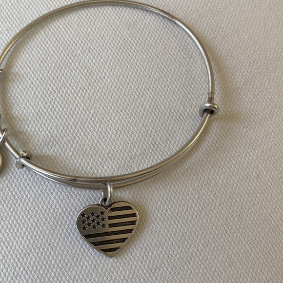 Alex & Ani Heart Bangle - Picture 3 of 4